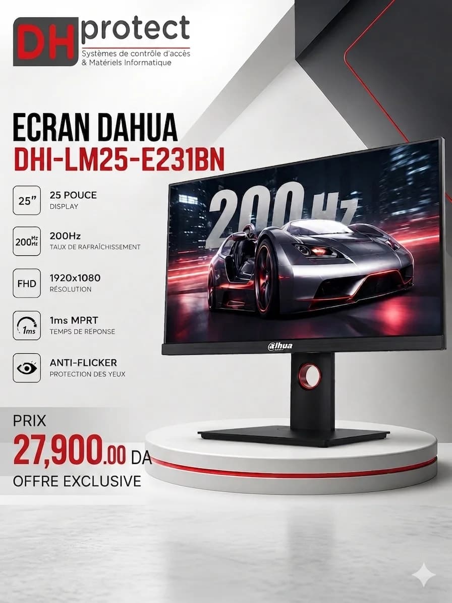 ECRAN DAHUA DHI-LM25-E231BN 25 POUSSE 200Hz